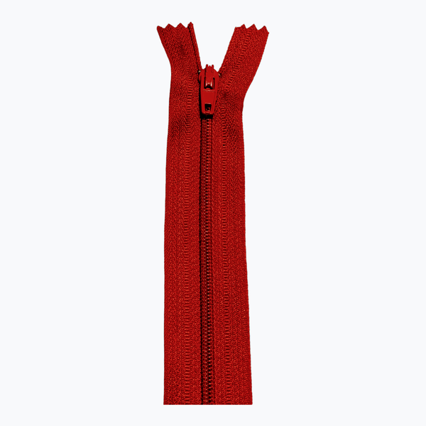 Red 14 Inch Zip