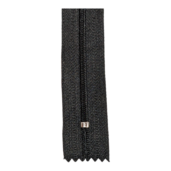 14 Inch Black Closed End Zipper