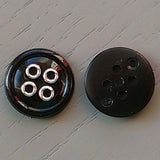 15mm 4 Hole Plastic Buttons | The Crafty Animal UK