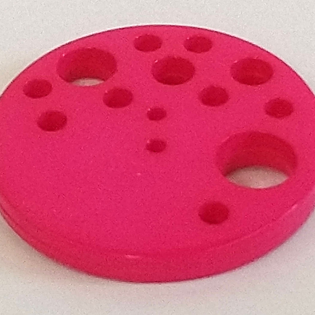 39mm Large Chunky Multi Hole Design Plastic Button | The Crafty Animal UK