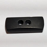 35mm 2 Hole Black Plastic Toggle Buttons