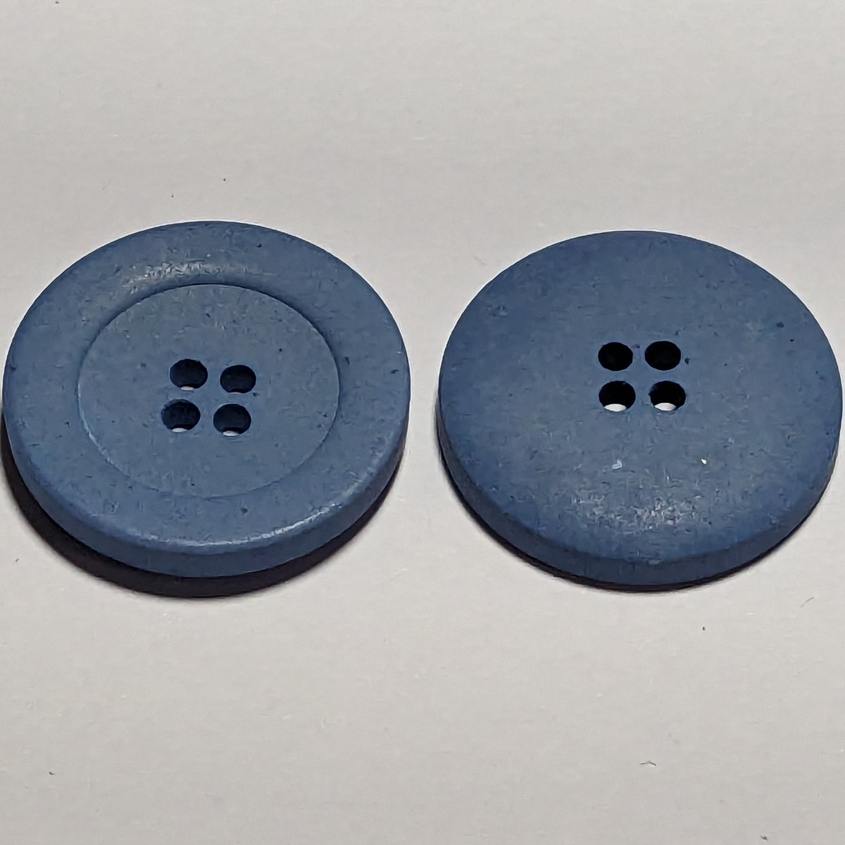 23mm or 15mm Blue Canapa Sustainable Buttons | The Crafty Animal UK