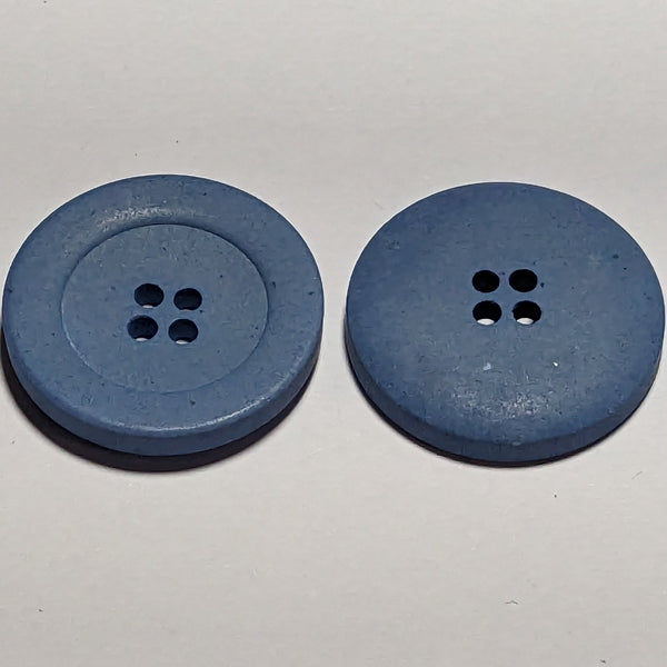 23mm or 15mm Blue Canapa Sustainable Buttons | The Crafty Animal UK