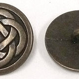 Brass Coloured Celtic Buttons