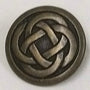 Celtic Patterned Metal Button