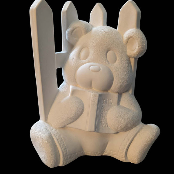 Ceramic Bear Bookend