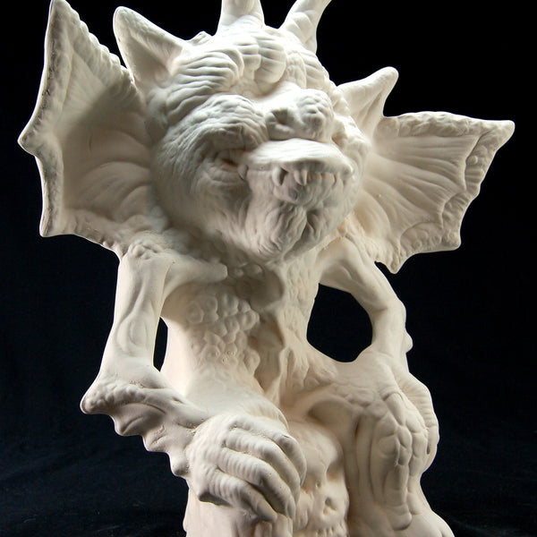 Ready to Paint Ceramic Bisque, Gargoyle/Troll, Paint a Pot | The Crafty Animal UK