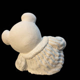 Ceramic Teddy Bear Wearing a Jumper (Reverse Side)