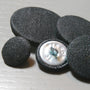 Charcoal Denim Buttons | The Crafty Animal UK