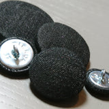 Charcoal Denim Buttons | The Crafty Animal UK