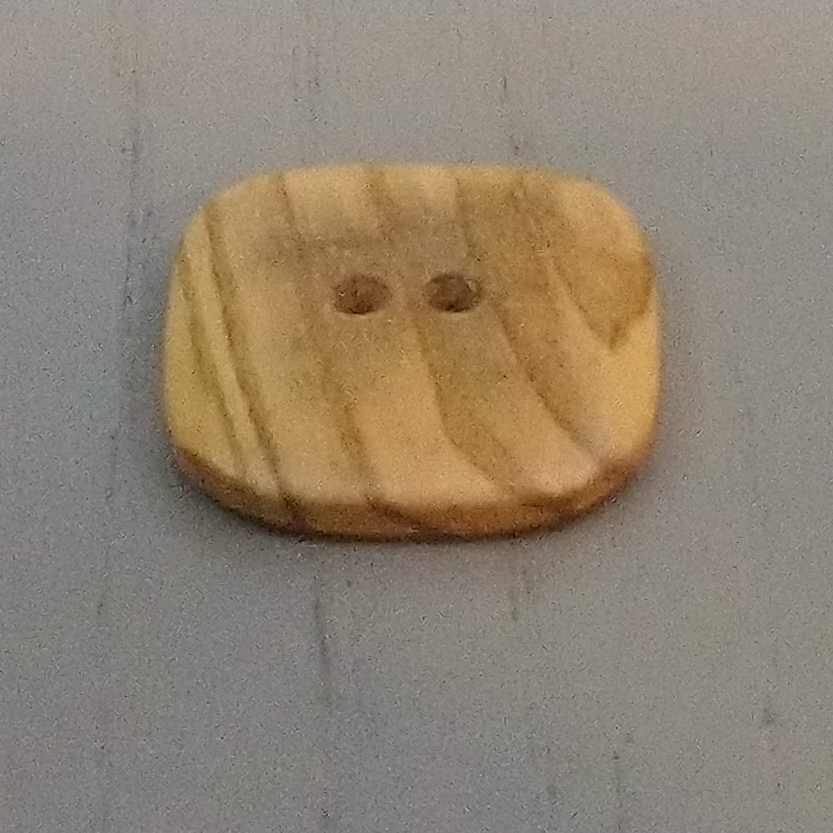 Olive Wood Square Buttons, 25mm 28mm, 38mm