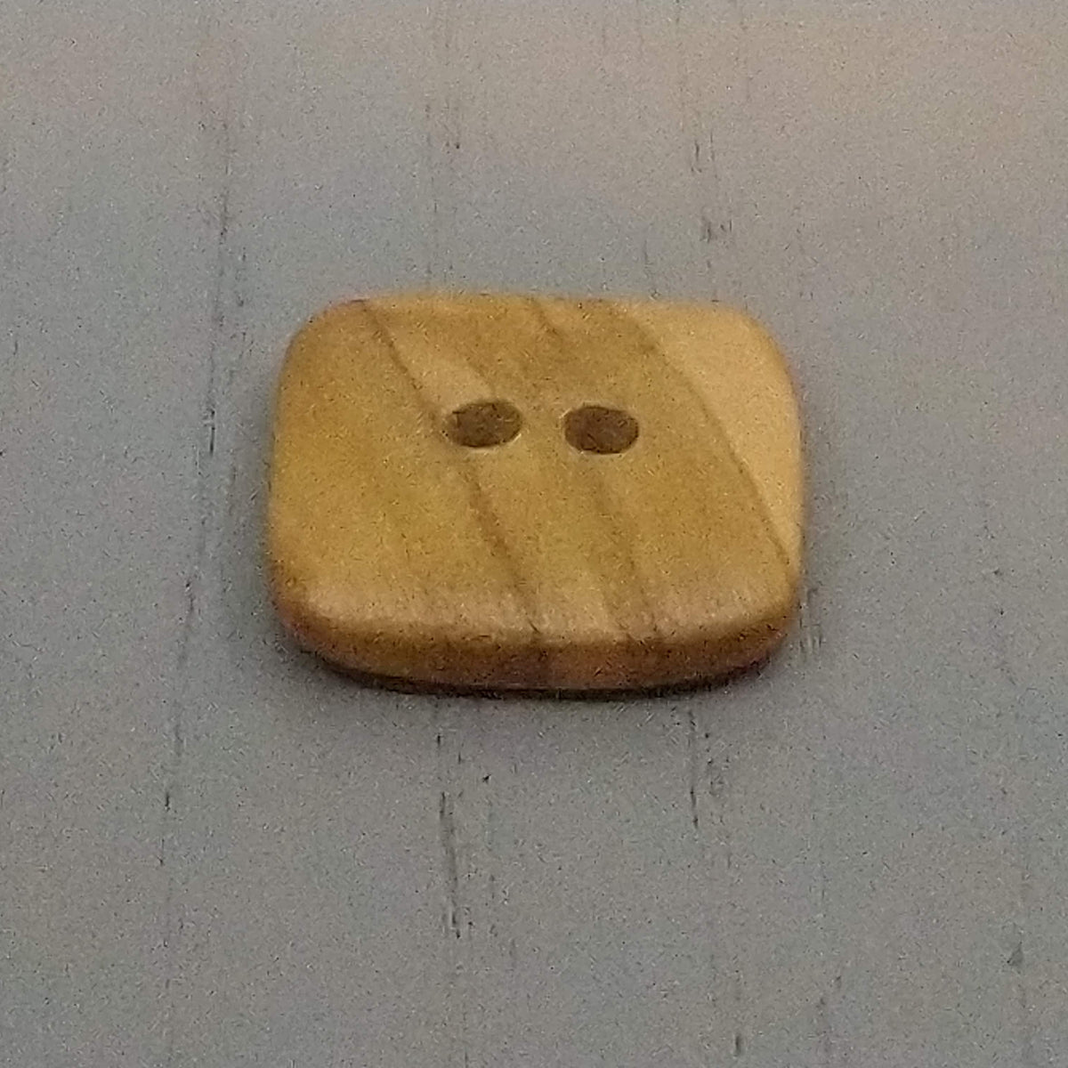 Olive Wood Square Buttons, 25mm 28mm, 38mm