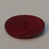 Red Mother of Pearl Buttons - Choice of Button Size - The Crafty Animal UK