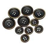 Dark Brown Corozo Eco Buttons