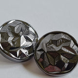 Grey Metal Shank Buttons