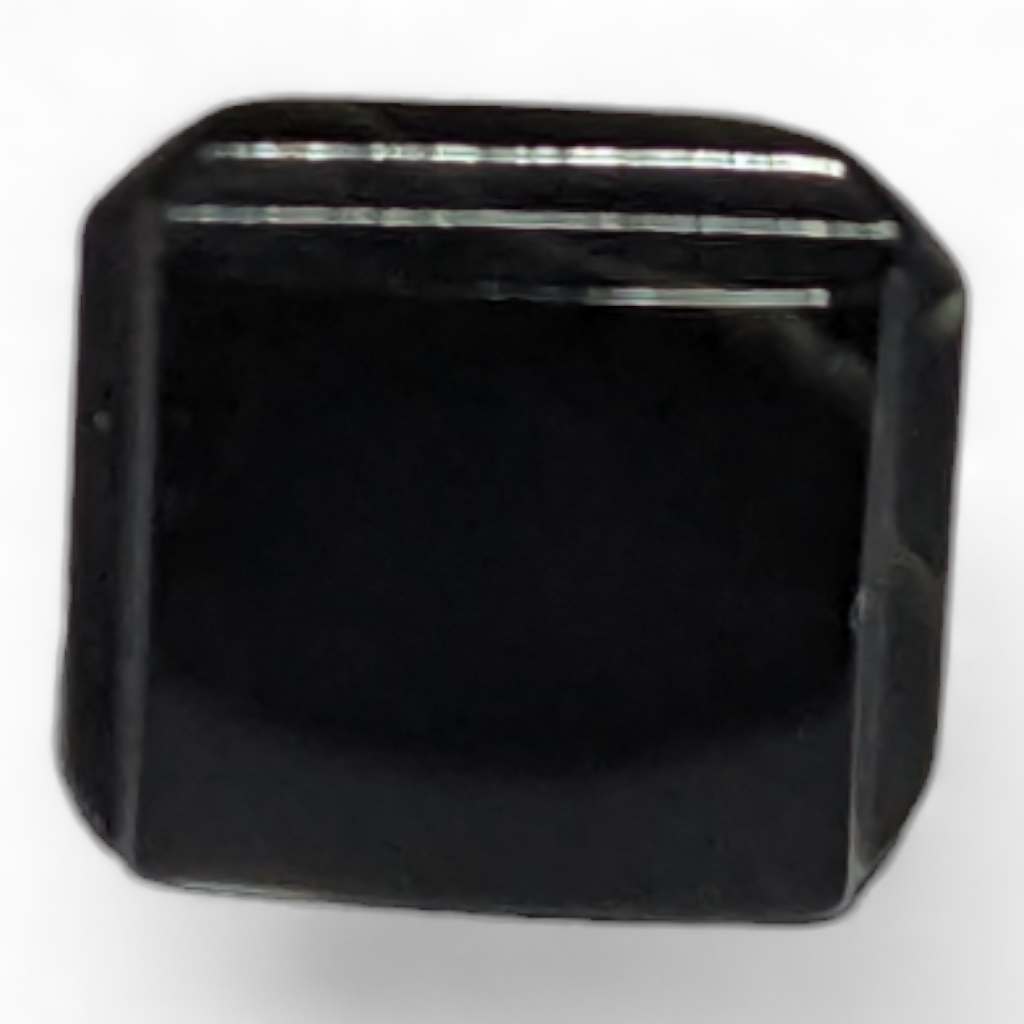 Grey Mother of Pearl 11mm Square Button