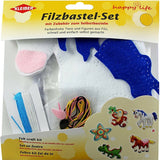 Kleiber Felt Craft Kit, Felt Unicorn, White