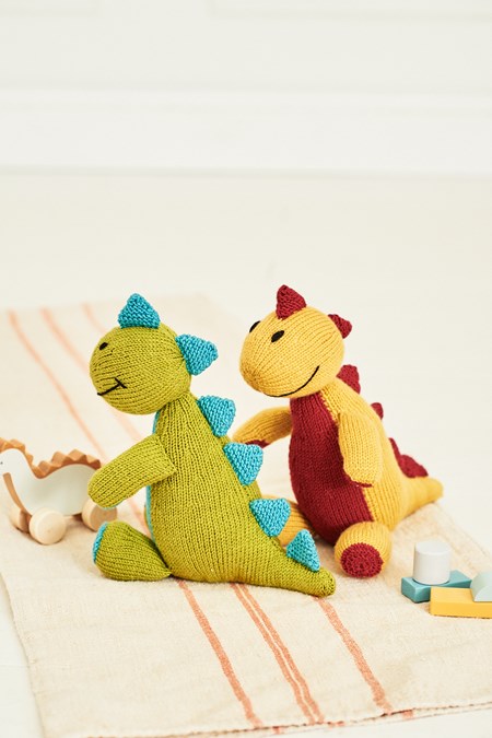 Knitting/Crochet Pattern Dinosaurs