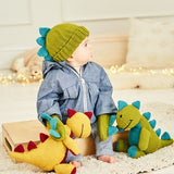 Knitting/Crochet Pattern Dinosaurs & Hat