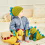 Knitting/Crochet Pattern Dinosaurs & Hat