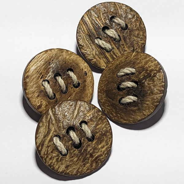 30mm Coconut Shank Buttons | The Crafty Animal UK