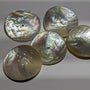 36mm Single Hole Natural Mother of Pearl Buttons | The Crafty Animal UK