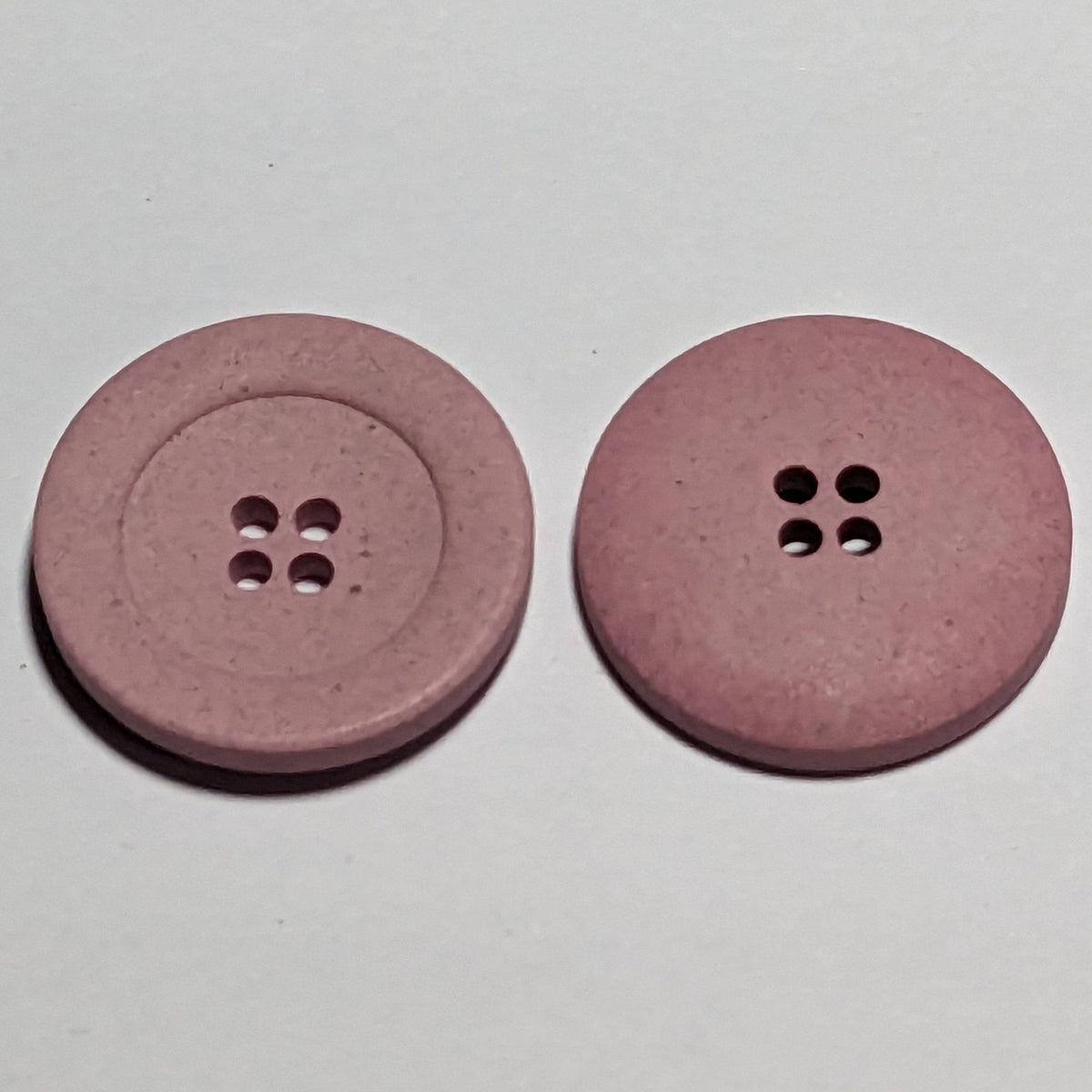 23mm or 15mm Pink Canapa Sustainable Buttons | The Crafty Animal UK