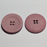 23mm or 15mm Pink Canapa Sustainable Buttons | The Crafty Animal UK