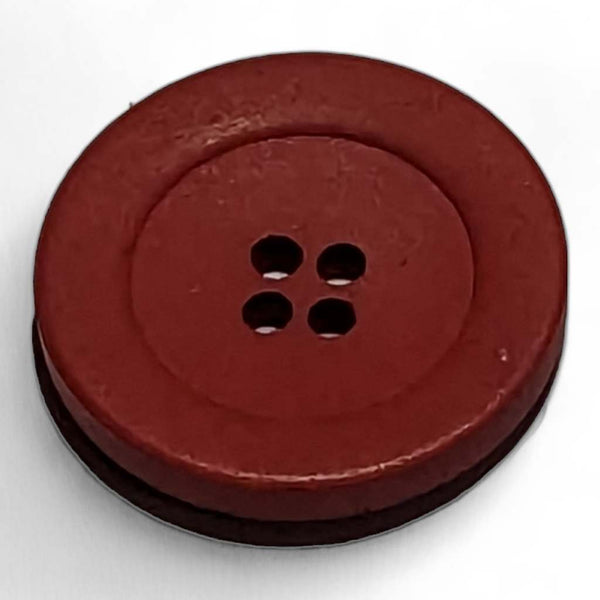 Red Canapa 4 Hole Buttons