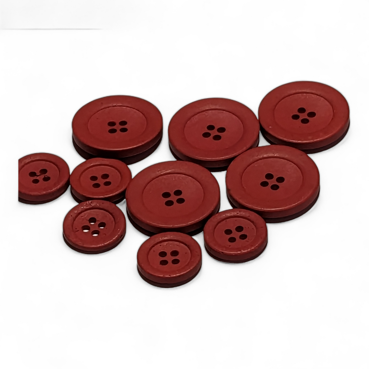 Red Canapa Buttons