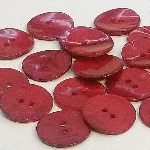 Red Mother of Pearl Buttons