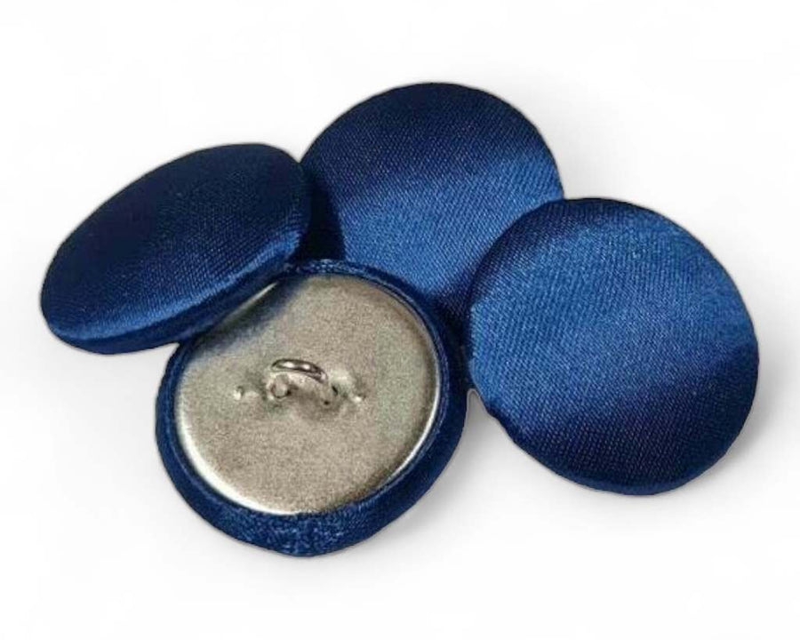 Royal Blue Satin Sewing Buttons