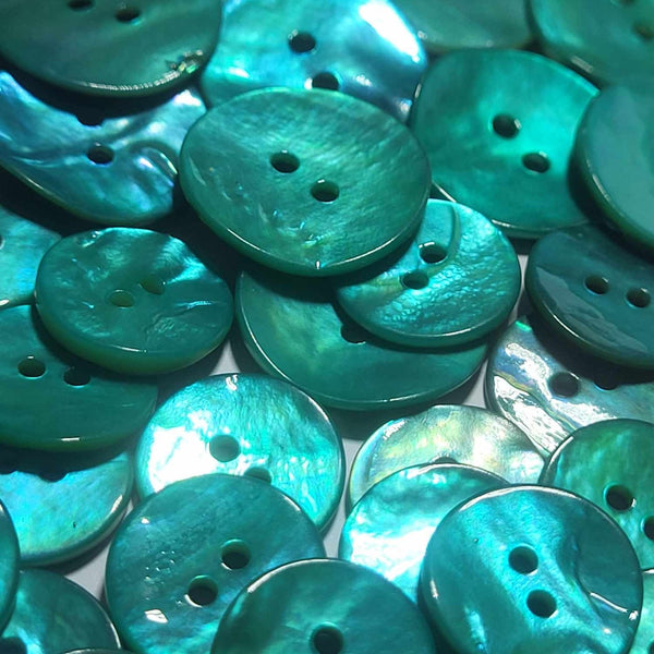 Turquoise Mother of Pearl Buttons