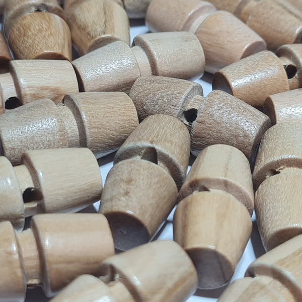 20mm Wooden Toggle Buttons | The Crafty Animal UK